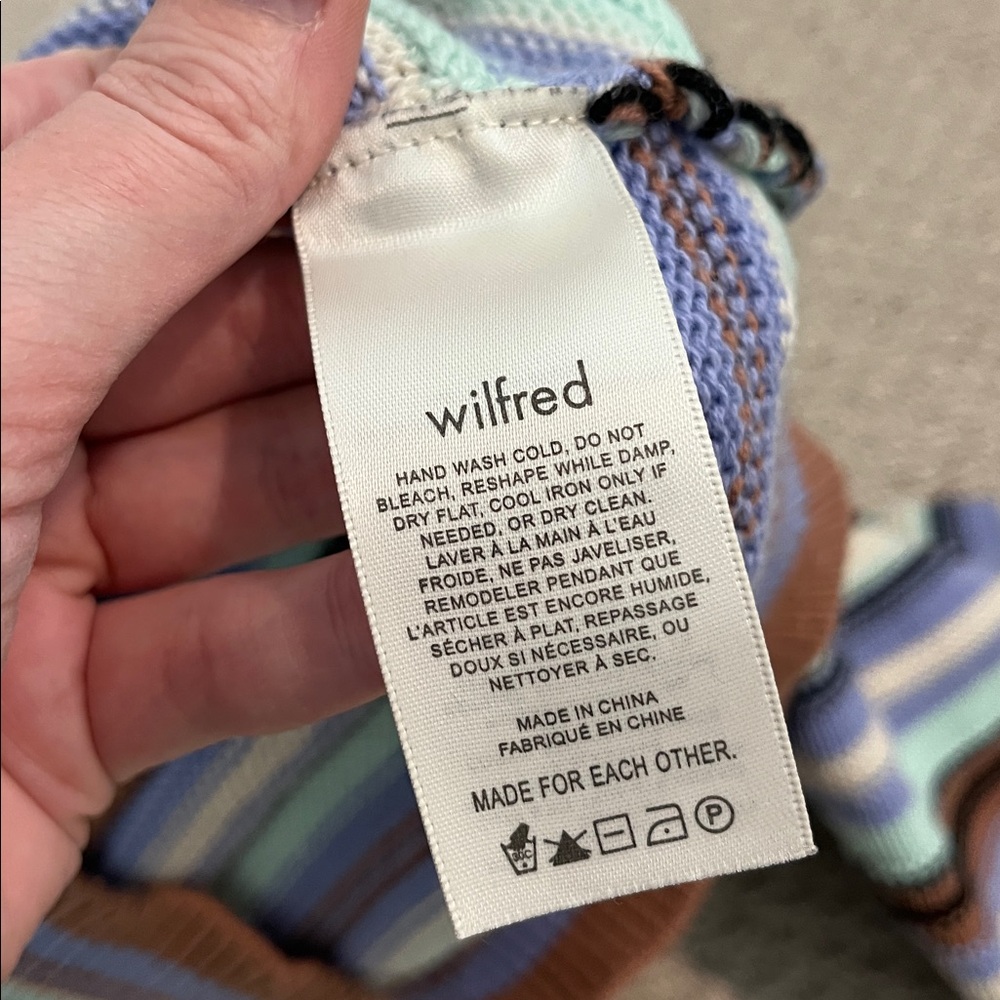 Aritzia Wilfred Seabrook Sweater Merino Wool Blend - Picture 14 of 15